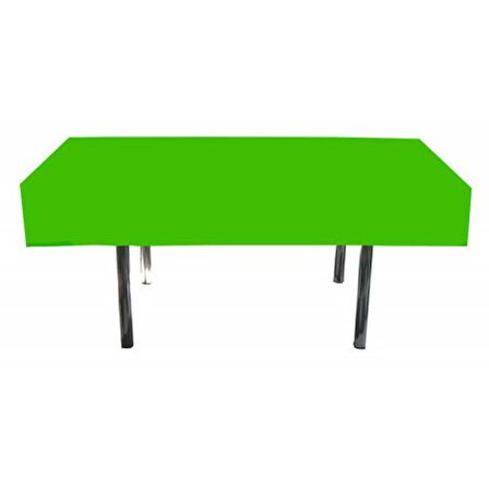 Düz Yeşil Masa Örtüsü 120x180 cm