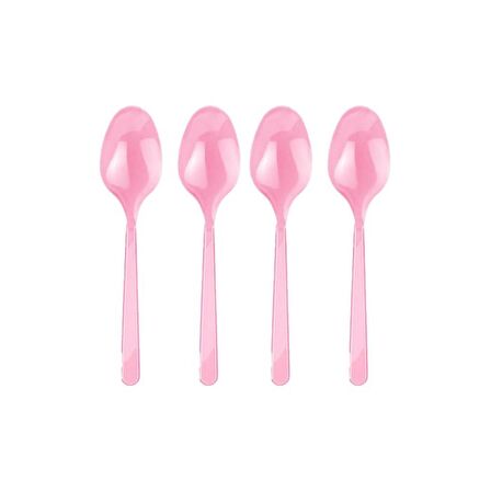 Pembe Plastik Kaşık
