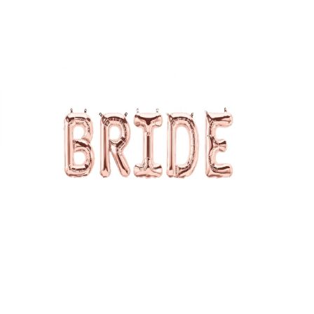 Bride Folyo Balon Rose Gold 34 İnç