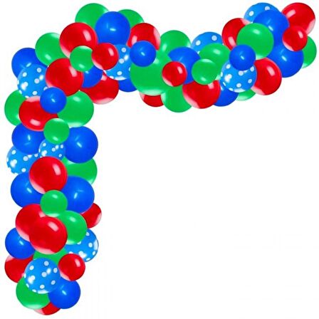 Pijamaskeliler Temalı Balon Zincir Seti