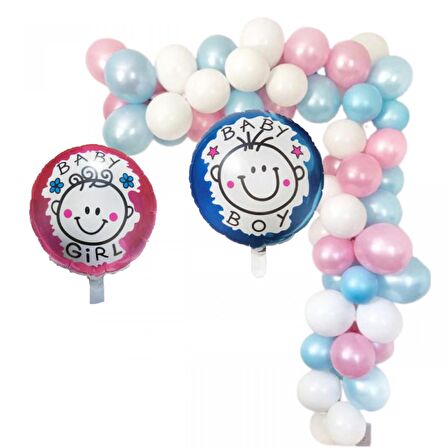 Cinsiyet Parti Balon Zincir Seti