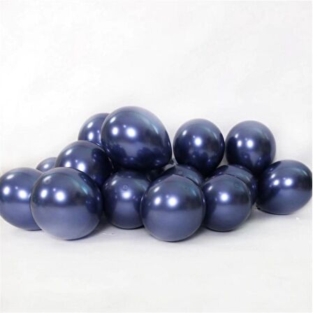 100 lü Balon Pastel Gece Mavi 12 inç