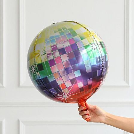 Disco Topu Folyo Balon