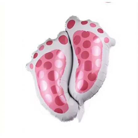 Ayak Folyo Balon Pembe 65 cm
