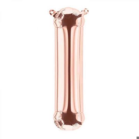 I Harf Rose Gold Folyo Balon 40 inc 100 cm