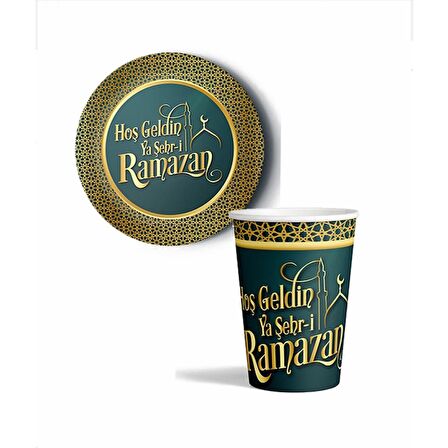 Hoş geldin Ramazan Tabak Bardak