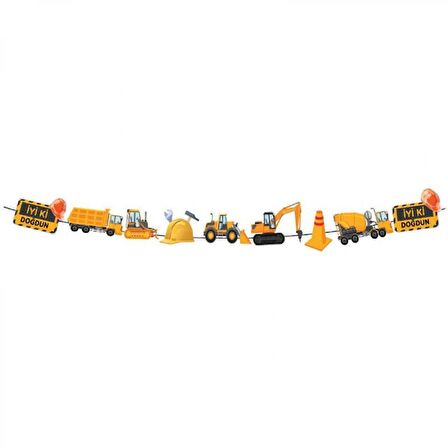 İnşaat Temalı Banner 3 Metre