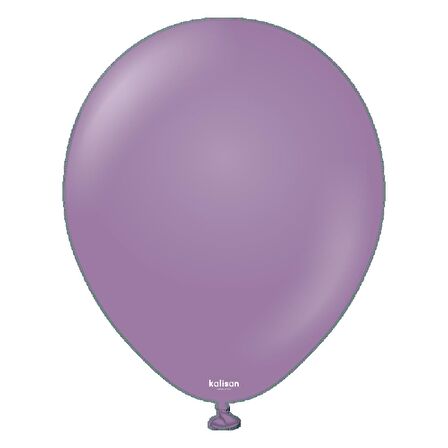 Retro Lavanta Pastel Balon 100 lü