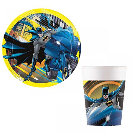 Batman Tabak Bardak 8 li