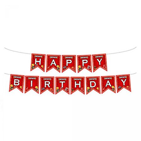 İtfaiyeciler Happy Bırthday Banner