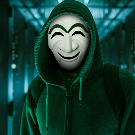 La Casa De Papel Kore Mask - Para Heist Maskesi - Dali Maskesi 