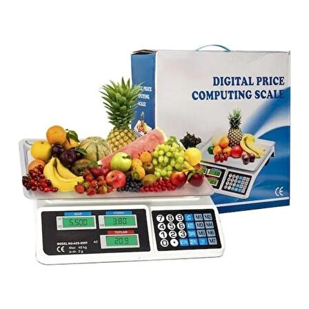 40 Kg Elektronik Terazi 2 Gr 