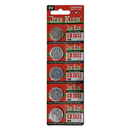 Baskül -terazi Pili 5 Li Paket  Cr2032 - 3v 