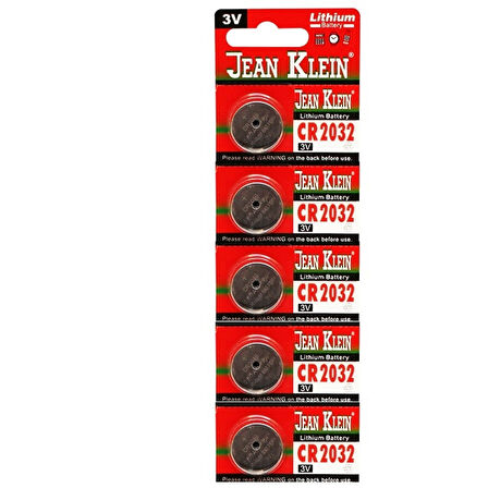 Baskül -Terazi Pili 5 li Paket  CR2032 - 3V 