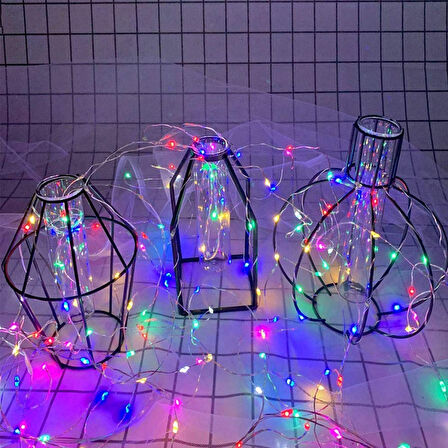 Pilli Dekoratif Peri Led Işık 3 Metre (RGB) Gaming Aydınlatma 