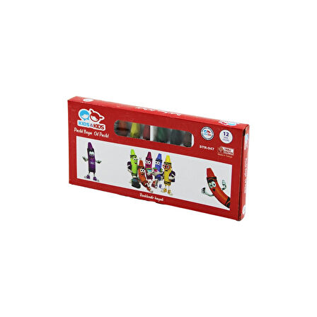 KIDS - KIDS STR-47 12PCS = 12 RENK PASTEL BOYA 