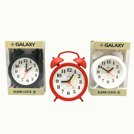 MS-300 MASA ÇALAR SAAT RENKLİ PLASTİK 