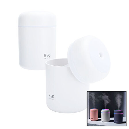 H2o Humudifier Hava Nemlendirici - Buhar Makine 400ml 