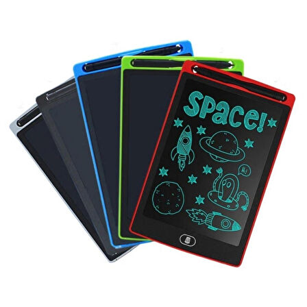 8.5 İnç Renksiz Silinebilir Kalemli Yazı Tableti 