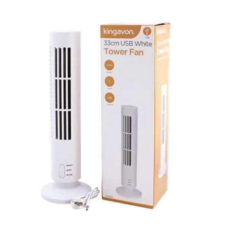 Kule Tipi Usb Elektrik Fan Yapraksız Klima Fanı 