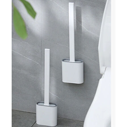 Hijyenik Klozet Temizleme Silikonu Esnek Fırça 