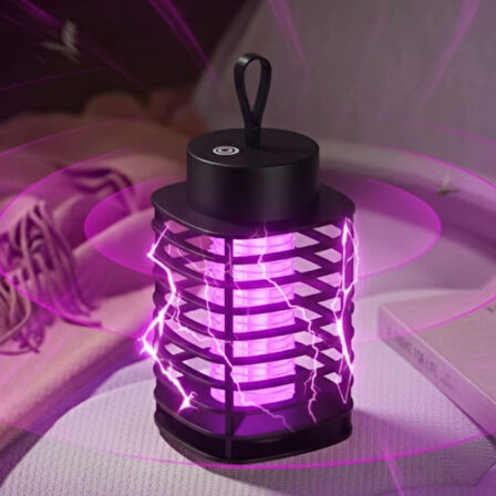 Otomatik Akıllı Sivrisinek Öldürme Lambası Şarj Elektrik Çarpması Sivrisinek Kovucu Lamba Öldürmek Masaüstü Duvar Asmak Sinek Kıran Y20 