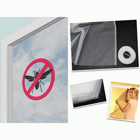 Pencere Cam Sinekliği ( 70 Cm X 125 Cm. ) 