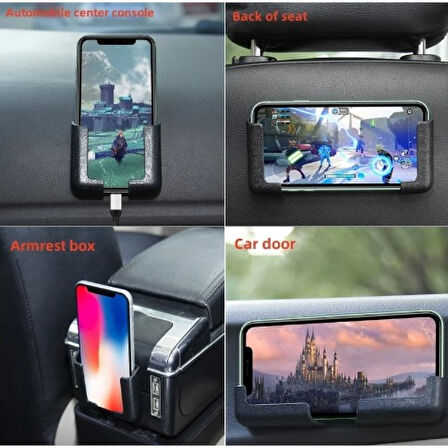 Çok Amaçlı Torpido Telefon Navigasyon Ve Şarj Standı 