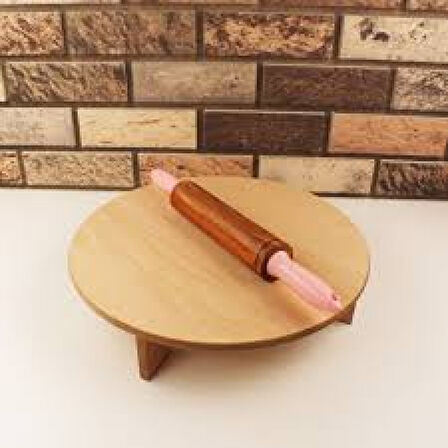 GÜRGEN PRATİK BH-034 AHŞAP SOFRA SETİ 34CM. 