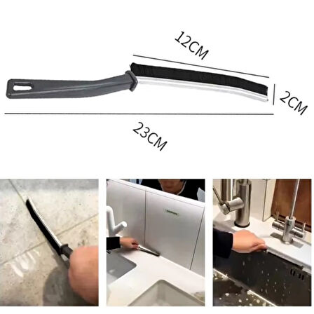 Derz Arası  Banyo Mutfak Dar Alan İnce Temizlik Fırçası 