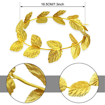 Roma Bizans Altın Yapraklı Sezar Tacı 