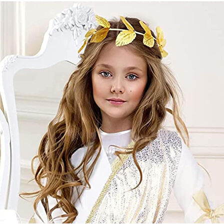 Roma Bizans Altın Yapraklı Sezar Tacı 