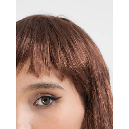 Kahve Renk Uzun Düz Parti Peruğu - Uzun Kahverengi Peruk 