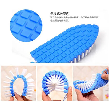 Esnek Bükülebilir Temizlik Fırçası 