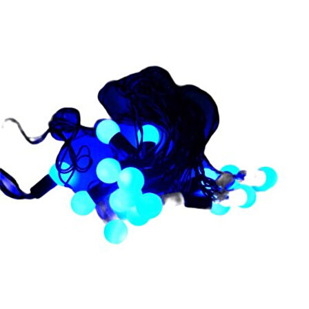 MAVİ TOP MODELİ 5MT DEKORATİF LED IŞIK LAMBA 