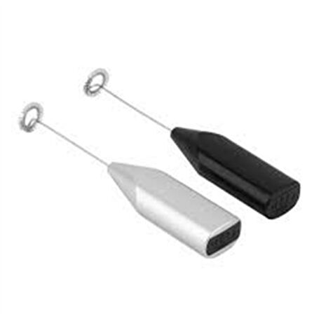 El Çırpıcısı Pilli Mini Portatif Mutfak Mikseri Köpürtme Aleti 