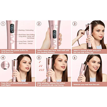 Otomatik Saç Bukle Makinesi 