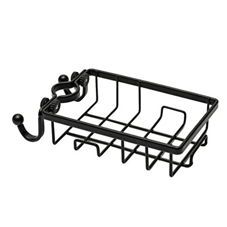 Paslanmaz Çelik Mutfak Banyo Musluğuna Sabitlenebilir Sabunluk 