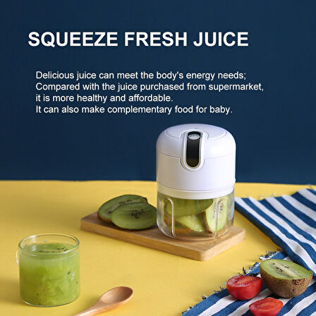 Mini Rondo Şarjlı 250 ml Hazneli 