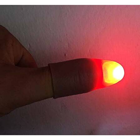 Led Işıklı Sihirli Parmak Işıklı Parmak Şaka Parmak 