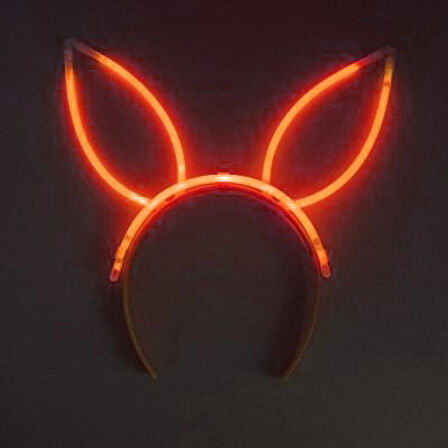 Karanlıkta Yanan Fosforlu Glow Taç 6 Renk 6 Adet 