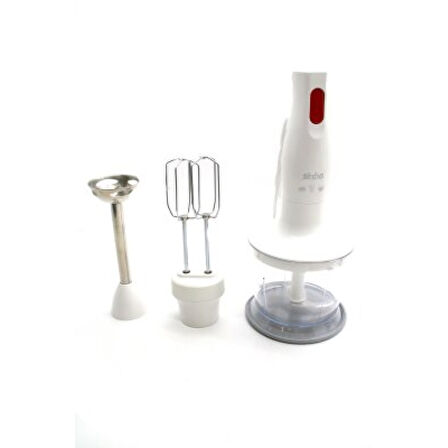Blender Seti  Doğrayıcı - Mikser - Blender  600ml Hazne  350w Shb-3182 