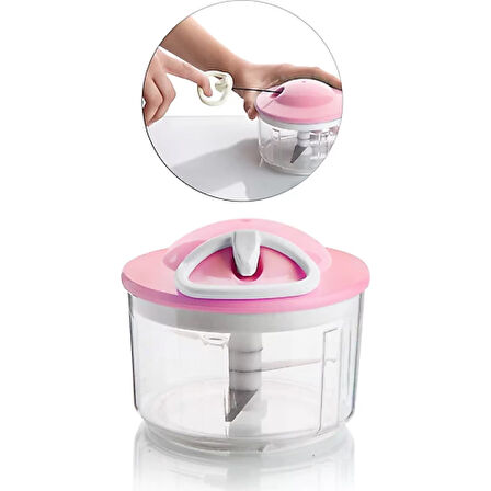 İpli Çekmeli 3 Bıçaklı Pratik El Rondosu 