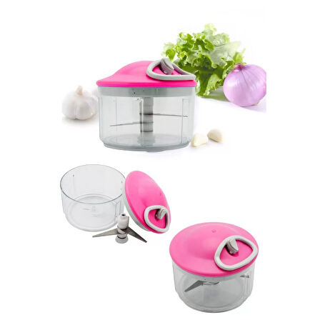 İpli Çekmeli 3 Bıçaklı Pratik El Rondosu 