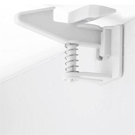 Bebek Çocuk Güvenliği Korumalı Yapışkan Çekmece ve Dolap İçin Tutucu Gizli Güvenlik Kilidi 