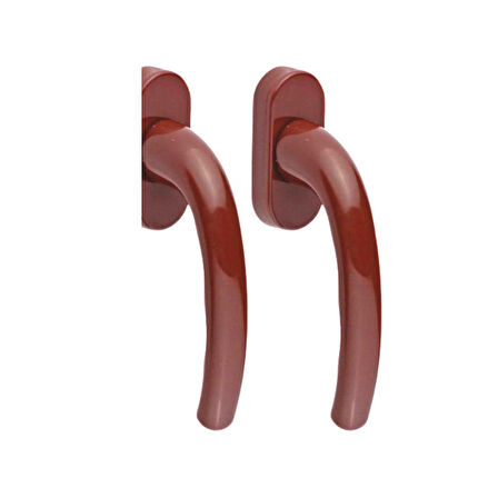 TOOL 2 PARÇA  KAHVERENGİ PVC PENCERE KOLU 