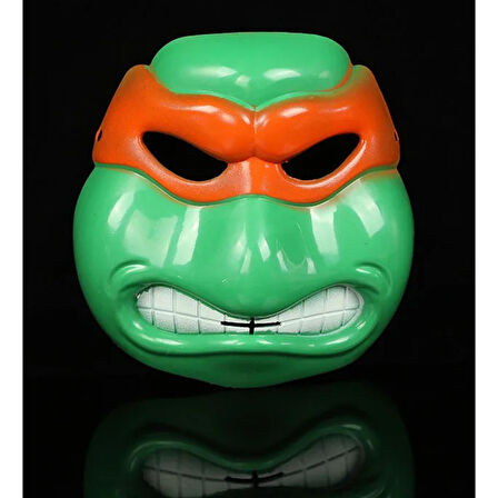 Ninja Kaplumbağalar Maskesi Michelangelo Maskesi 