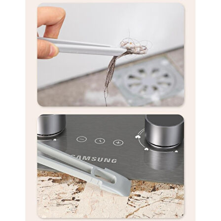 Döner Başlıklı Temizlik Fırçası Cımbızlı 