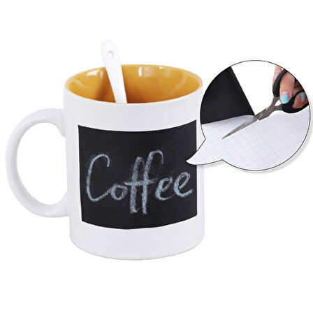 Sticker Rulo Yapışkanlı Çocuk Yazı Yazma Tahtası Yazı Yazma Sticker 