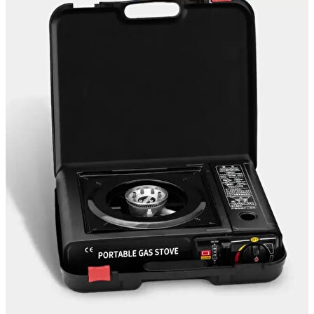 Tekli Portatif Ocak Gaz Stop Emniyetli 